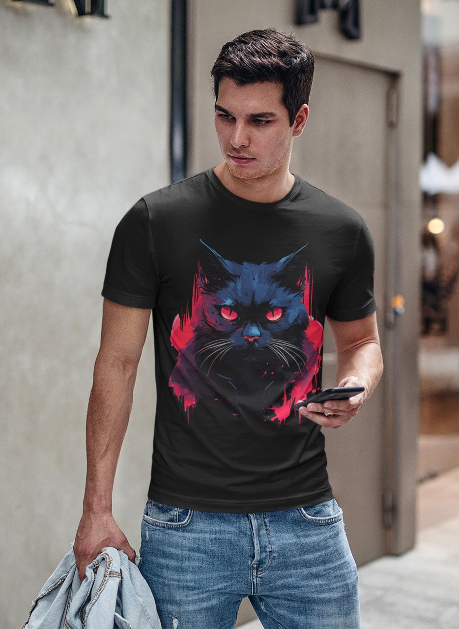 Dark Cat - Männer T-Shirt