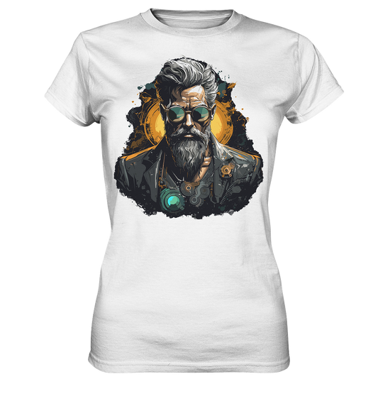 Damen T-Shirt mit Gentleman Motiv „CTO“ - Mindprints Design