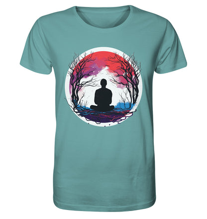 Herren T-Shirt mit Mental Health Motiv "Abendrot" - Mindprints Design