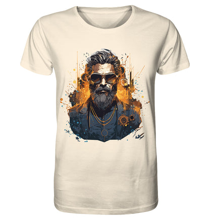 Herren T-Shirt mit Gentleman Motiv "Serious Beard" - Mindprints Design