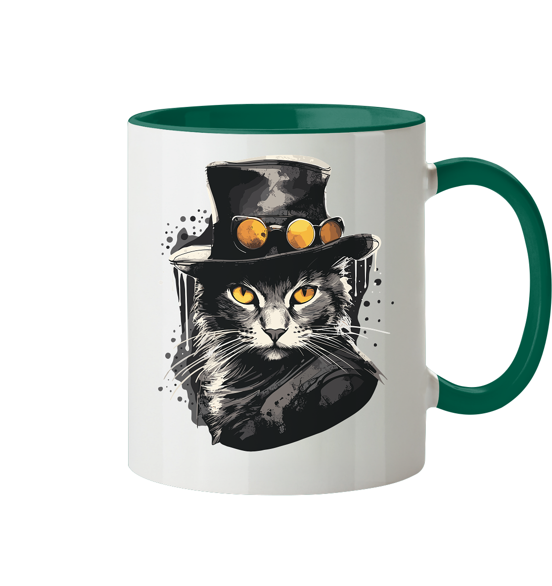 Bayou Cat - Tasse zweifarbig