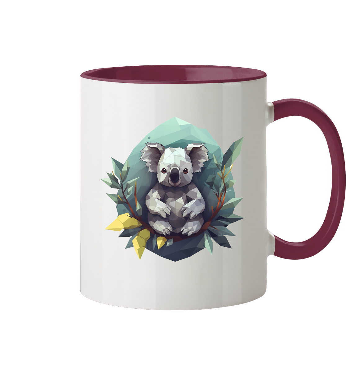 Polygon Koala - Tasse zweifarbig