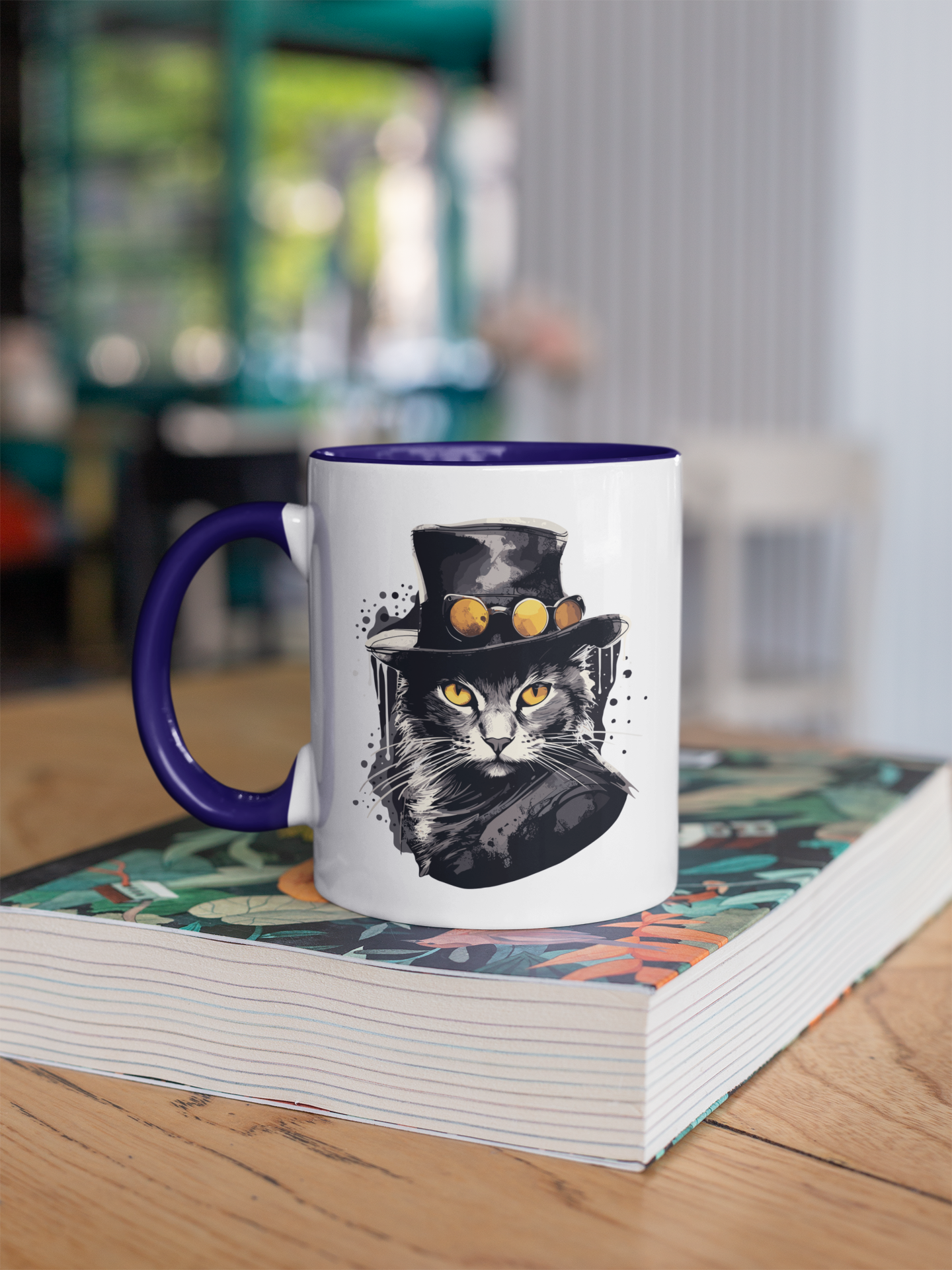 Bayou Cat - Tasse zweifarbig