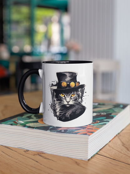 Bayou Cat - Tasse zweifarbig