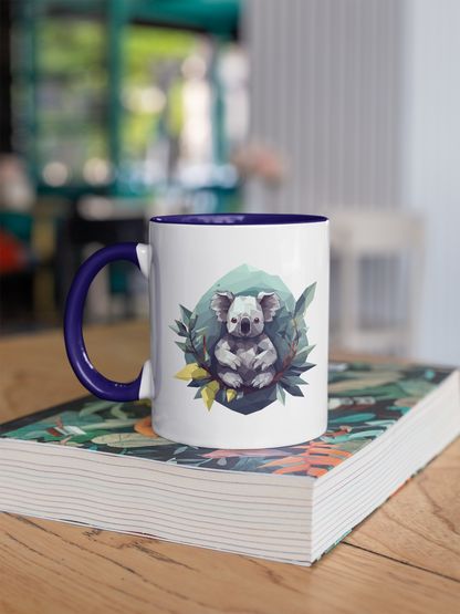 Polygon Koala - Tasse zweifarbig