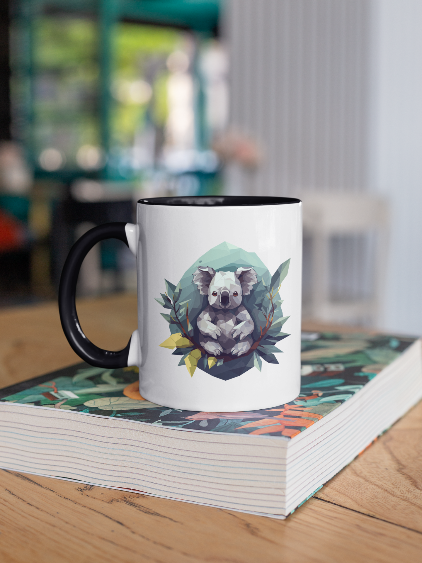 Polygon Koala - Tasse zweifarbig