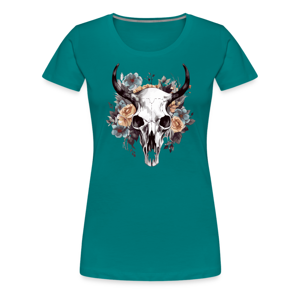 Boho Skull - Frauen T-Shirt - Divablau