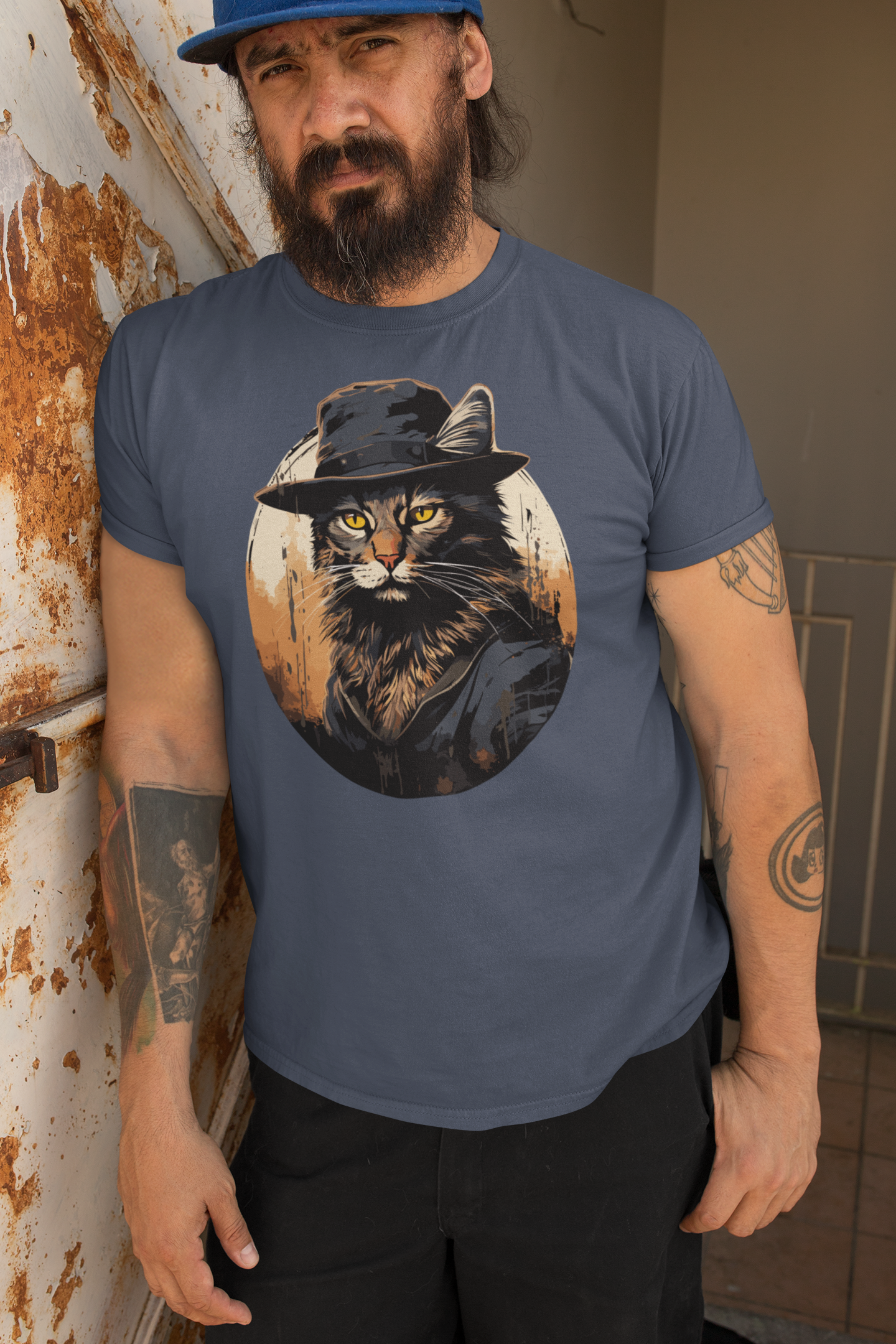 Bayou Cat - Männer T-Shirt