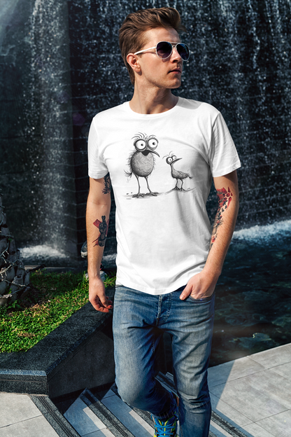 Funny Birds - Männer T-Shirt