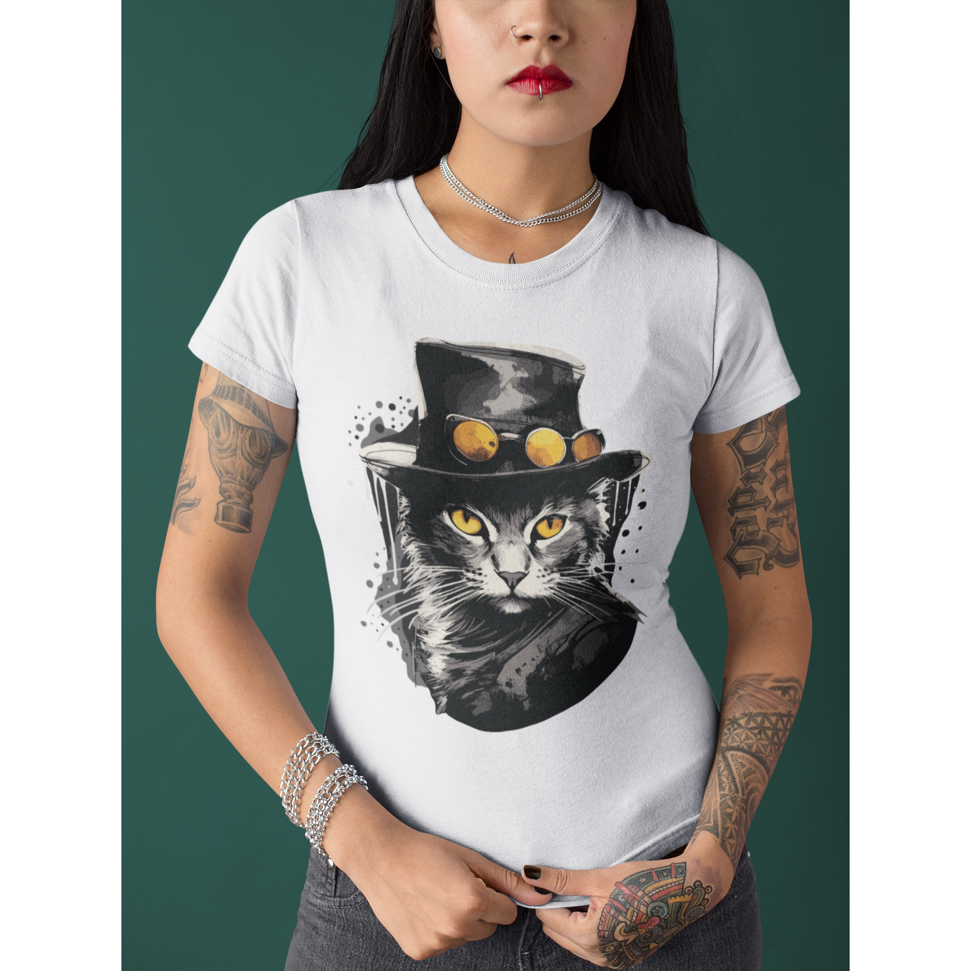 Bayou Cat - Frauen T-Shirt