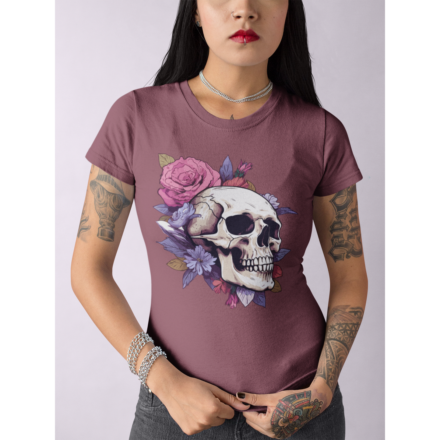 Boho Skull - Frauen T-Shirt